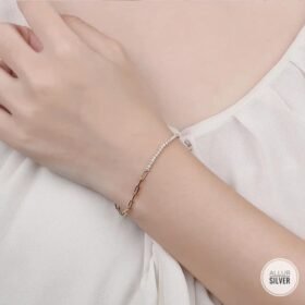 إسوارة السلسلة وأحجار الزركون