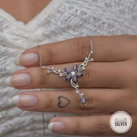 سنسال الوردة البنفسجية