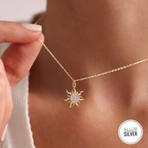 Minimalist Sun Necklace