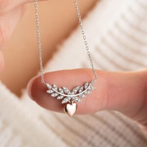 Blossom Love Arc Necklace