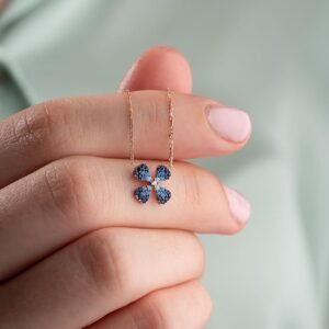 Rosewood Blue Necklace
