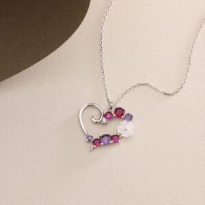 Purple Bloom Necklace