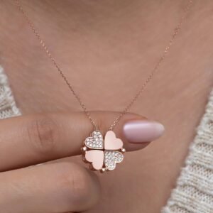 Two-Way Heart Necklace